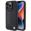 Etui BMW Leather Hot Stamp do Apple iPhone 15 Pro Czarny