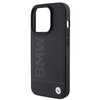 Etui BMW Leather Hot Stamp do Apple iPhone 15 Pro Czarny Typ Etui nakładka
