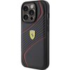Etui FERRARI Twist Metal Logo do Apple iPhone 15 Pro Czarny Seria telefonu iPhone