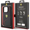 Etui FERRARI Twist Metal Logo do Apple iPhone 15 Pro Czarny Marka telefonu Apple