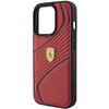 Etui FERRARI Twist Metal Logo do Apple iPhone 15 Pro Czerwony Typ Etui nakładka