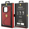 Etui FERRARI Twist Metal Logo do Apple iPhone 15 Pro Czerwony Marka telefonu Apple