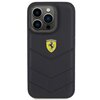 Etui FERRARI Quilted Metal Logo do Apple iPhone 15 Pro Czarny Model telefonu iPhone 15 Pro
