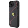 Etui FERRARI Twist Metal Logo do Apple iPhone 15 Plus Czarny Seria telefonu iPhone