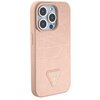 Etui GUESS Croco Triangle Metal Logo do Apple iPhone 15 Pro Różowy Kompatybilność Apple iPhone 15 Pro