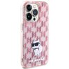 Etui KARL LAGERFELD Monogram Choupette do Apple iPhone 15 Pro Różowy Kompatybilność Apple iPhone 15 Pro