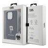 Etui KARL LAGERFELD Crossbody Saffiano Monogram do Apple iPhone 15 Pro Czarny Marka telefonu Apple