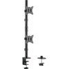 Uchwyt do monitora GEMBIRD MA-D2-02 17-32 cali Czarny Regulacja w pionie +/- 45 stopni