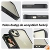 Etui PANZERGLASS ClearCase 2xMilitary Grade do Apple iPhone 15 Plus Czarny Model telefonu iPhone 15 Plus