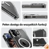 Etui PANZERGLASS HardCase MagSafe 3xMilitary Grade do Apple iPhone 15 Pro Max Przezroczysty Model telefonu iPhone 15 Pro Max