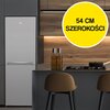 Lodówka BEKO RCSA240K40SN 152.8cm Srebrna Zmiana kierunku otwierania drzwi Tak
