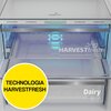 Lodówka BEKO B5RCNA405ZXBR 203.5cm Ciemny Inox HarvestFresh, AeroFlow Roczne zużycie prądu 205 kWh = 235.75 zł