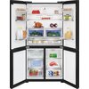 Lodówka GRUNDIG GQN21245GBN Side by Side No Frost 182cm Czarna Bezszronowa (No Frost) Pełny No Frost