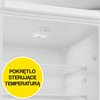 Lodówka BEKO RDSA240K40SN 146.5cm Srebrna Zmiana kierunku otwierania drzwi Tak