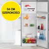Lodówka BEKO RDSA240K40SN 146.5cm Srebrna Kolor / wykończenie boków Srebrny