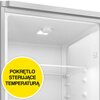 Lodówka BEKO RCSA300K40GN 181.3cm Grafitowa Położenie zamrażarki Na dole