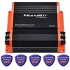 Inteligentna ładowarka QOLTEC Monolith 52479 do akumulatorów LIFEPO4 AGM FLD SLA GEL 20A 12V 250W Liczba akumulatorów ładowanych jednocześnie 1