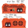 Inteligentna ładowarka QOLTEC Monolith 52479 do akumulatorów LIFEPO4 AGM FLD SLA GEL 20A 12V 250W Obsługiwane typy akumulatorów LiFePO4