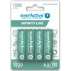 Akumulatorki R6/AA 1100 mAh EVERACTIVE Infinity Line (4 szt.)