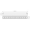 Listwa podtynkowa LED DPM STLSL-12W-B Czarny Rodzaj Listwa podtynkowa LED