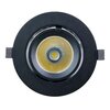 Pierścień oprawy punktowej LED DPM X-Line STL-XB-20B Czarny Zasilanie Sieciowe