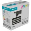 Reflektor szynowy DPM X-Line STR2-10W-B Czarny Rodzaj gwintu Zintegrowany LED