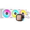 Chłodzenie wodne CORSAIR iCUE LINK H150i RGB Biały Kompatybilność z procesorami AMD AM5