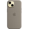 Etui APPLE Silicone Case MagSafe do iPhone 15 Popielaty brąz Model telefonu iPhone 15