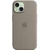 Etui APPLE Silicone Case MagSafe do iPhone 15 Popielaty brąz Kompatybilność Apple iPhone 15