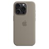 Etui APPLE Silicone Case MagSafe do iPhone 15 Pro Popielaty brąz Model telefonu iPhone 15 Pro