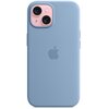 Etui APPLE Silicone Case MagSafe do iPhone 15 Zimowy błękit Seria telefonu iPhone