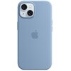 Etui APPLE Silicone Case MagSafe do iPhone 15 Zimowy błękit