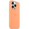 Etui APPLE Silicone Case MagSafe do iPhone 15 Pro Pomarańczowy sorbet Dominujący kolor Pomarańczowy Sorbet