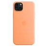 Etui APPLE Silicone Case MagSafe do iPhone 15 Plus Pomarańczowy sorbet Marka telefonu Apple