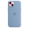 Etui APPLE Silicone Case MagSafe do iPhone 15 Plus Zimowy błękit Seria telefonu iPhone