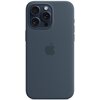 Etui APPLE Silicone Case MagSafe do iPhone 15 Pro Max Sztormowy błękit Seria telefonu iPhone