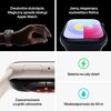 APPLE Watch 9 GPS 41mm koperta z aluminium (srebrny) + pasek sportowy rozmiar M/L (sztormowy błękit) Pulsoksymetr Tak