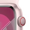 APPLE Watch 9 GPS + Cellular 45mm koperta z aluminium (różowy) + pasek sportowy S/M (jasnoróżowy) Komunikacja Bluetooth