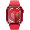 Apple Watch 9 GPS 41mm koperta z aluminium (czerwony) + pasek sportowy rozmiar M/L (czerwony) Komunikacja Bluetooth