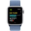 APPLE Watch SE 2gen GPS + Cellular 40mm koperta z aluminium (srebrny) + opaska sportowa (zimowy błękit) Kompatybilna platforma iOS
