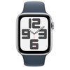 Apple Watch SE 2gen GPS + Cellular 44mm koperta z aluminium (srebrny) + pasek sportowy rozmiar M/L (zimowy błękit) Komunikacja 4G (LTE) eSIM