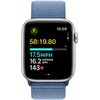 APPLE Watch SE 2gen GPS 44mm koperta z aluminium (srebrny) + opaska sportowa (zimowy błękit) Rozmiar koperty [mm] 44