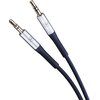 Kabel Jack 3.5mm 3MK AUX Cable 1 m Czarny Typ Jack 3.5 mm