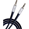 Kabel Jack 3.5mm 3MK AUX Cable 1 m Czarny Długość [m] 1