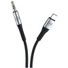 Kabel USB-C - Jack 3.5 mm 3MK Aux Cable 1 m Czarny Gwarancja 24 miesiące