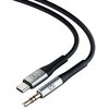 Kabel USB-C - Jack 3.5 mm 3MK Aux Cable 1 m Czarny Dedykowany model Urządzenia posiadające port USB Typ-C