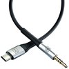 Kabel USB-C - Jack 3.5 mm 3MK Aux Cable 1 m Czarny Dedykowany model Urządzenia ze złączem Jack 3.5mm