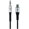 Kabel USB-C - Jack 3.5 mm 3MK Aux Cable 1 m Czarny Rodzaj Kabel