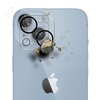 Nakładka na obiektyw 3MK Lens Pro Full Cover do Apple iPhone 13 mini/13 Przezroczysty Cechy dodatkowe Krawędzie są wykończone na czarno