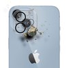 Nakładka na obiektyw 3MK Lens Pro Full Cover do Apple iPhone 11/12 mini Przezroczysty Cechy dodatkowe Krawędzie są wykończone na czarno